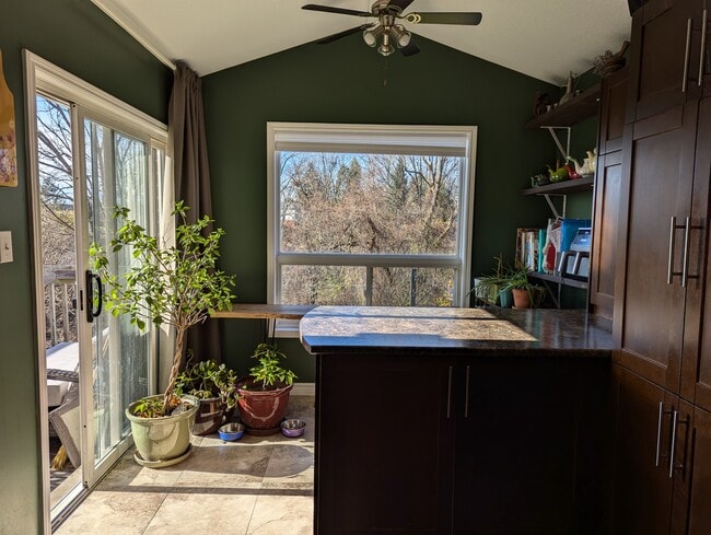 View from the kitchen/living room - 56 Chesterton Ln