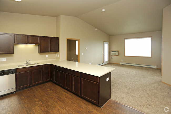 Two Bedroom- Dining/Living Area - Timber Creek Apartment Homes