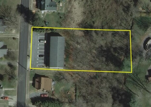 Aerial Photo - 407 Spruce St SW