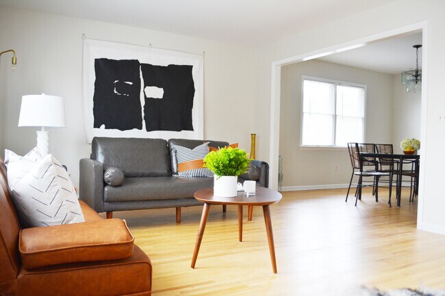 Living Room with Dining Room connection - 420 Cornelia St