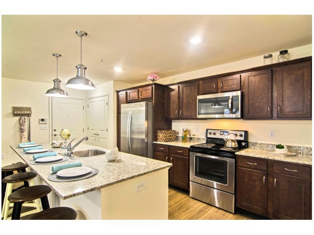 Kitchen at Van Allen Apartments - Van Allen Apartments