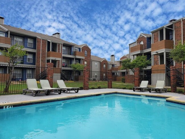 Rear Pool View - Park Timbers Apartments