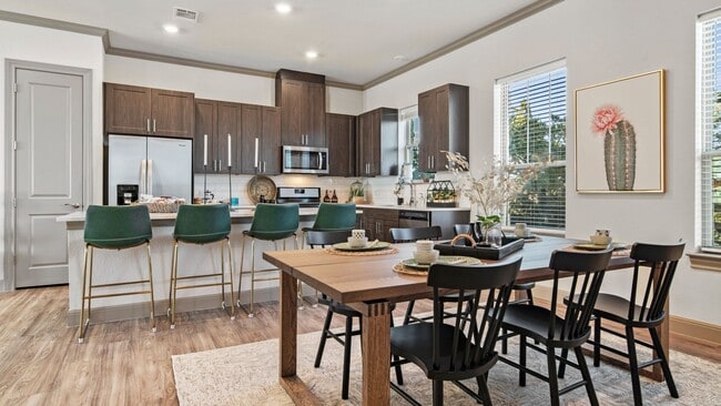 Cocina de casa modelo - The Summit Brownstones