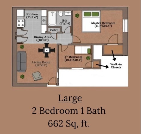Floor Plans Large - Hidden Creek Apartments