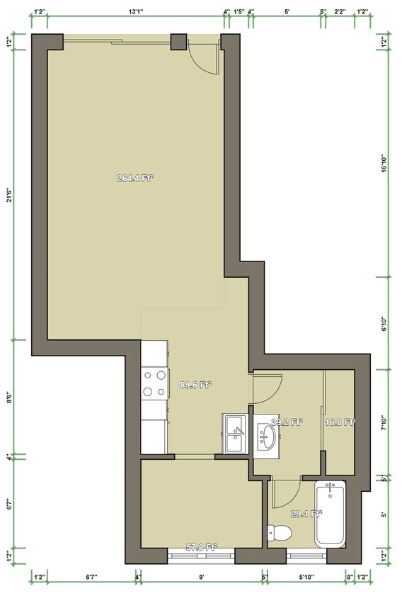 Plano de planta - 5030 Romaine St