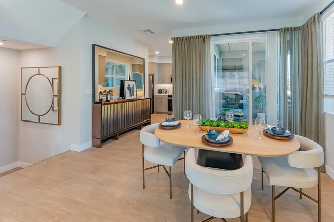 Dining Area Leading To Open Kitchen - Marlowe Palomar Heights