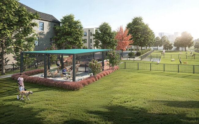 Two dog parks & connected trail system - AMLI Treehouse