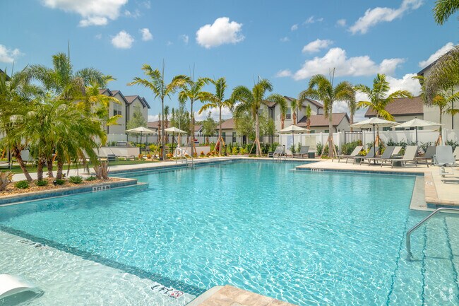 Pool - The Hadley Apartments - North Port, FL