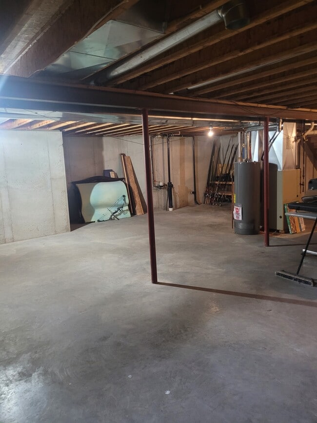 large open basement - W5851 Hearthstone Dr
