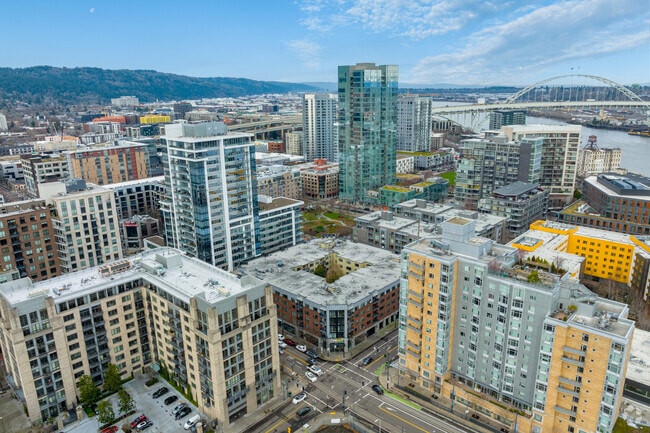 Aerial Photo - Lovejoy Station Apartments