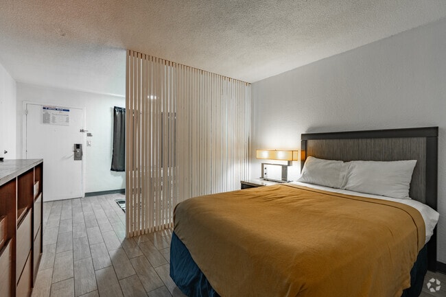 1 habitación, 1 baño - 320 pies cuadrados - Dormitorio - Elite Living Residence
