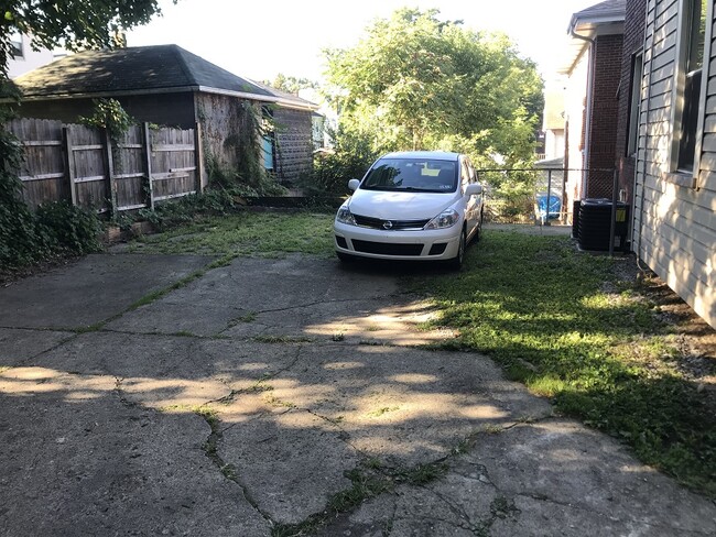 Parking in back - 308 Elizabeth Ave