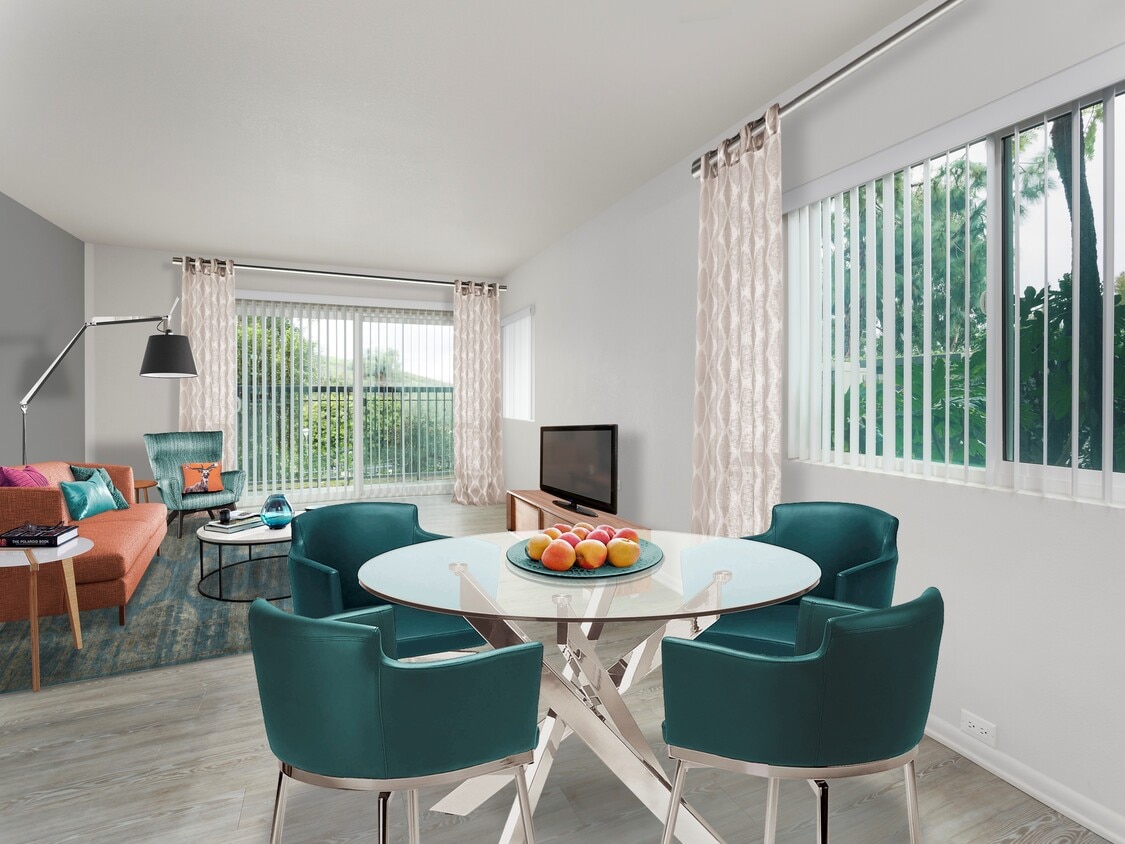 AVA Toluca Hills — Living and Dining Area