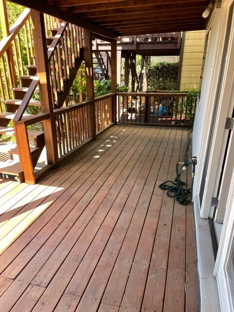 Lower Level Deck Off Livingroom - 1372 Rhode Island St