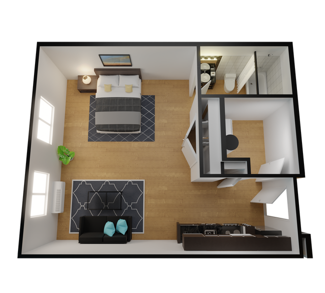 Foto del interior - Alpine Studios