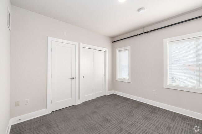 1BR, 1BA - 753SF - Bedroom - Fayette Place Apartments