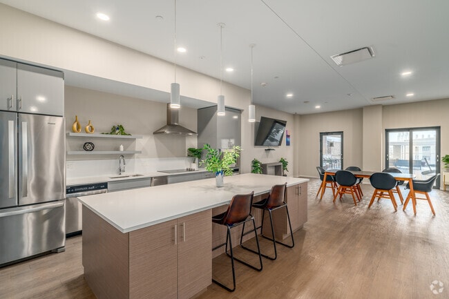 Party Room Kitchen - Euclid Grand