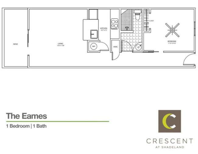 Interior Photo - Crescent at Shadeland Apartments