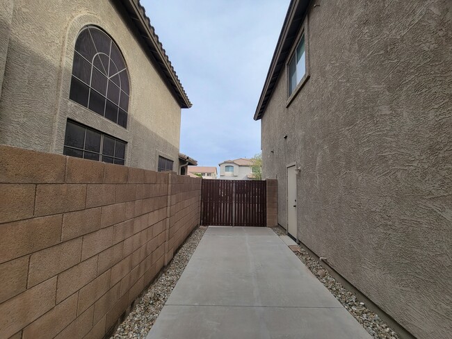 Garage side door and large RV gate - 8347 W Palo Verde Ave