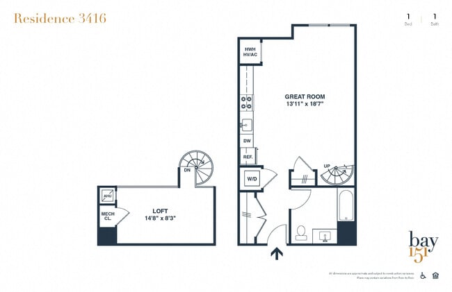 Interior Photo - Bay 151