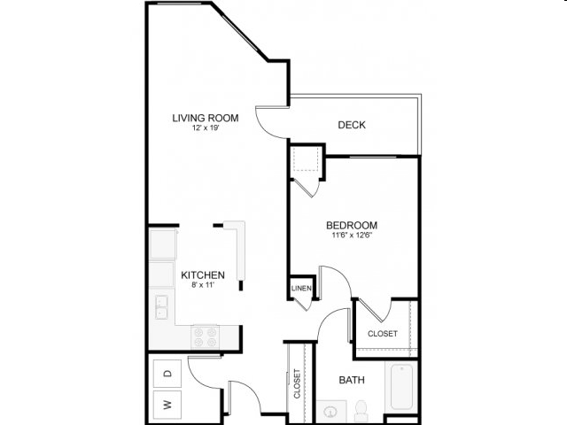 1BR/1BA - Centennial Hill Senior Apartments