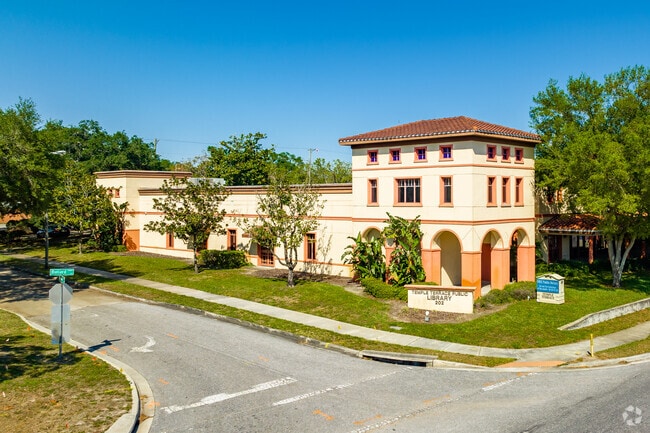 Catch a good read at the Temple Terrace Public Library in the Temple Terrace neighborhood.