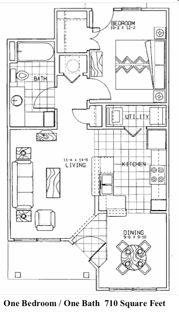 1HAB/1BA - Autumn Ridge Apartment Homes