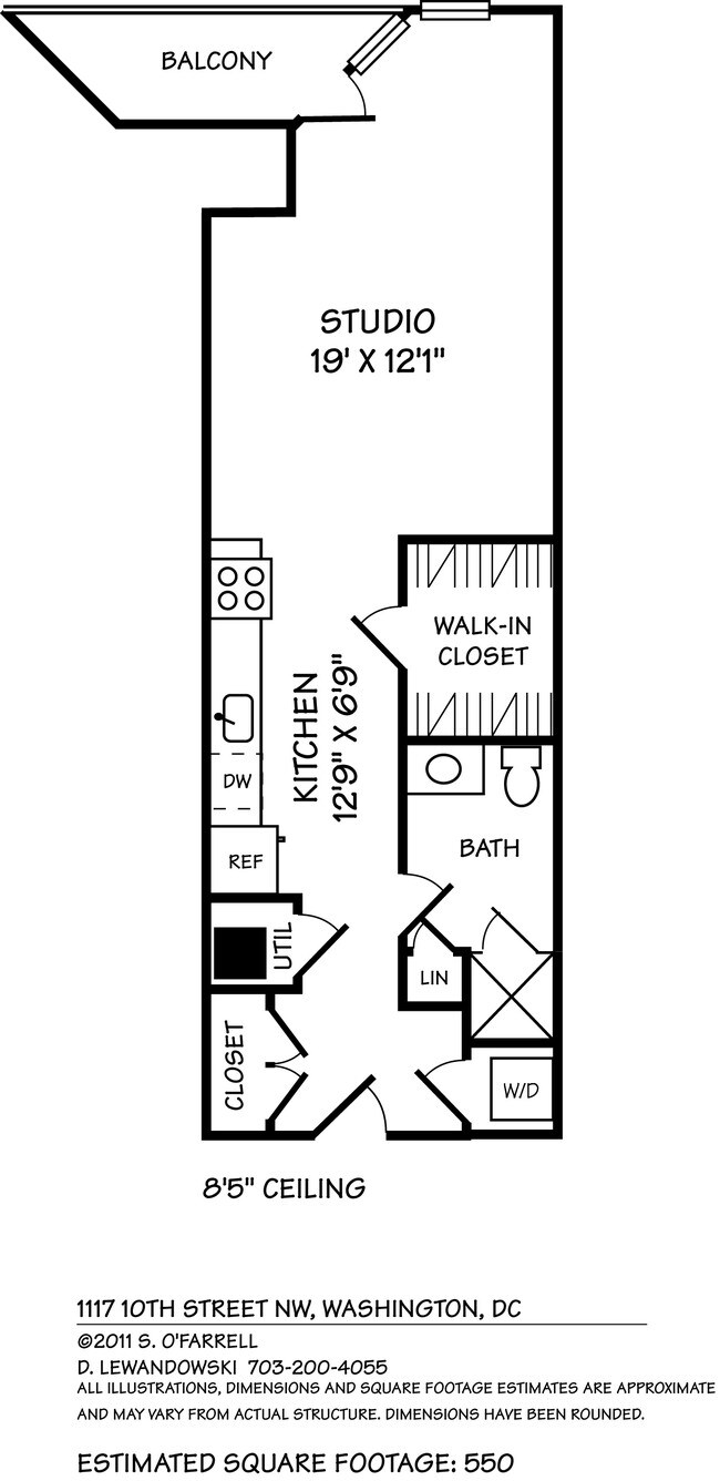 1117 10th St NW Unit 705, Washington, DC 20001 Condo for Rent in