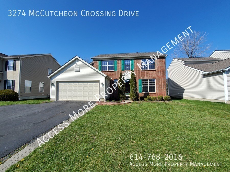 3274 McCutcheon Crossing Dr, Columbus, OH 43219 House Rental in