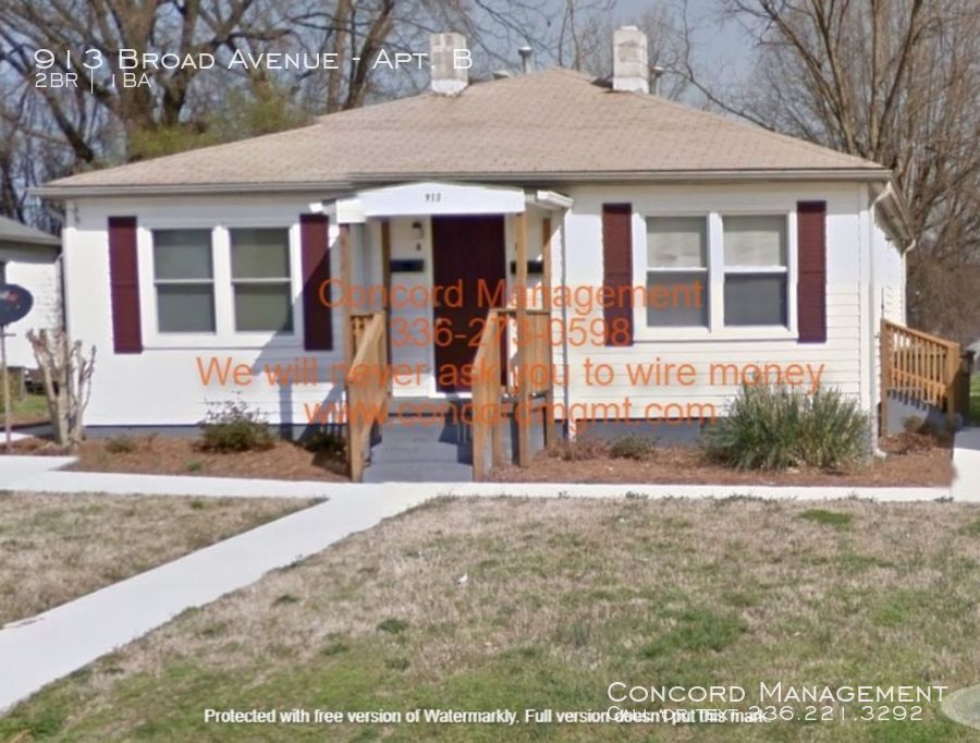 913 Broad Ave Unit Apt B Greensboro NC 27406 Apartment For Rent In 