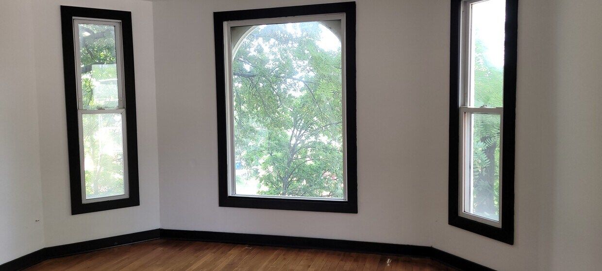 Large Bedroom windows with beautiful view - 719 E High St