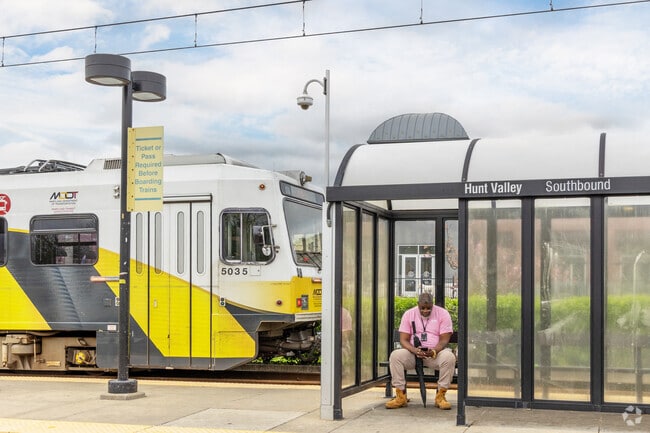 Cockeysville residents can commute with ease to the city on Light Rail.