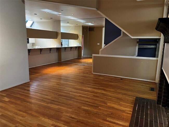 Kitchen View in the Living Room - 4114 Wycliff Ave
