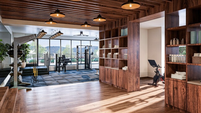 Reach your goals in our fully equipped fitness center - The Aven