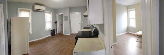 Kitchen with new induction stove - 275 James St