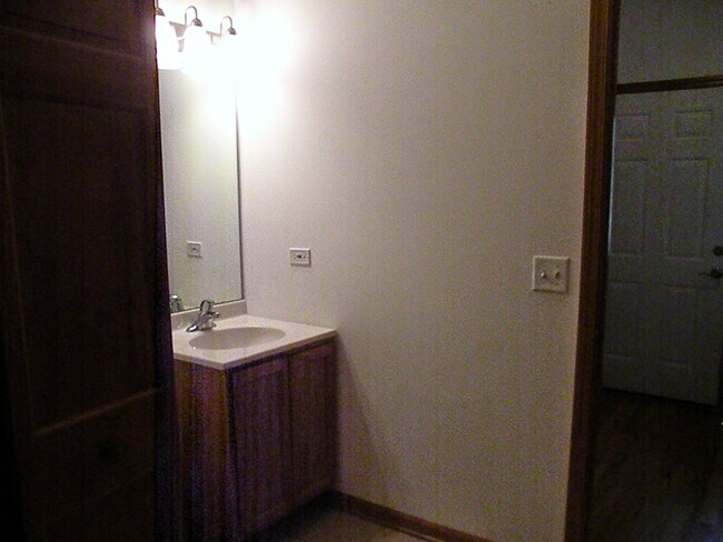 1st floor half bath - 391 E Rickert St