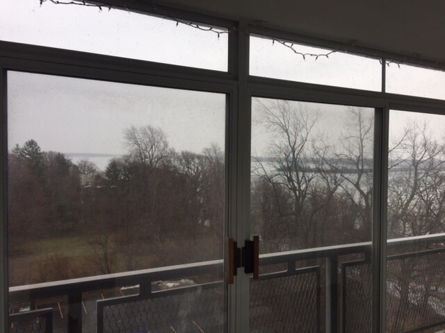 8th floor porch view East - 151 Buffalo Ave