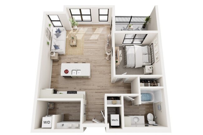 One Bedroom Apartment - Allen Bay