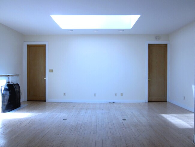 Living/Dining with Large Skylight - 127 West 56th Street