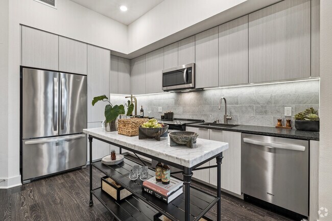 1 habitación, 1 baño - 718-722 pies cuadrados - Cocina - Hanover Burlingame