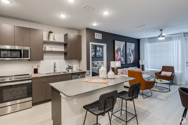 2BR, 2BA - 1055SF - Seven41 Winter Park