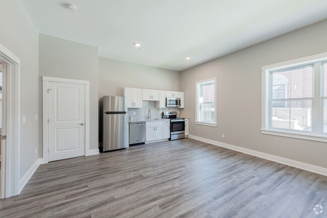 Sample - Kitchen/Living Space - Bell Tower Place