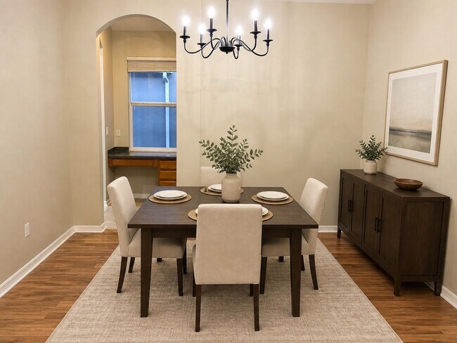 Virtually-staged Dining Room - 12426 23rd St E