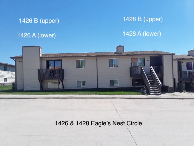 1428B is on upper right - 1428 Eagles Nest Cir
