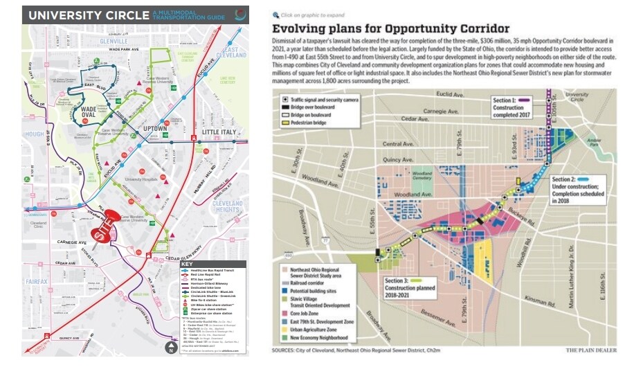 Mapas de transporte - Liberty Fairchild Apartments