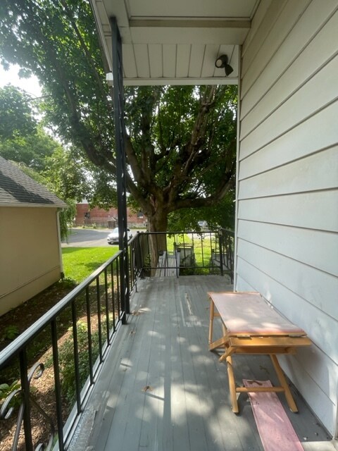 Back Balcony - 203 Main St