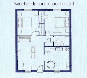 2HAB/1BA - Colonial Arms Apartments