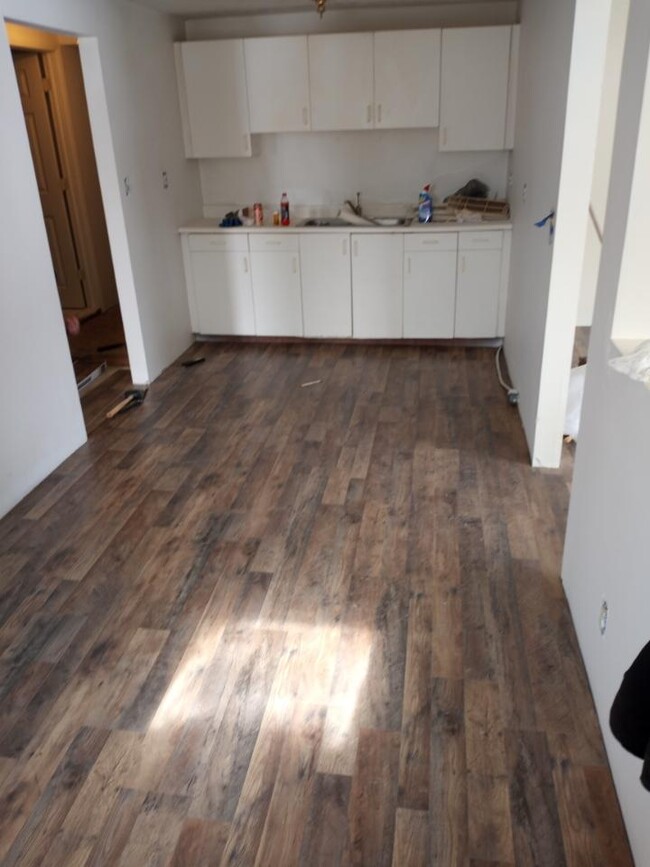 New flooring - 607 S Pierce St