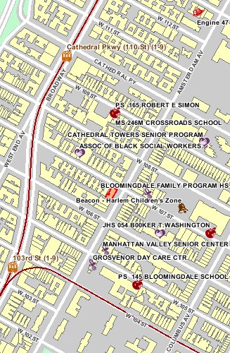 Map - 944-956 Amsterdam Ave