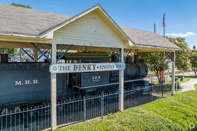The Dinky Engine 104 ran between the Callaway Mill and Conyers from 1948-1960.